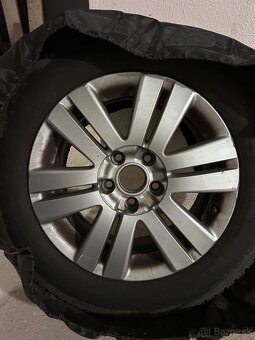 Originál VW disky R16 + zimné Dunlop Winter Sport 5 (215/60) - 2