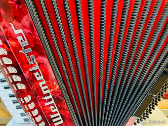 redám akordeón Weltmeister Caprice 80 basový - kvalitný neme - 2