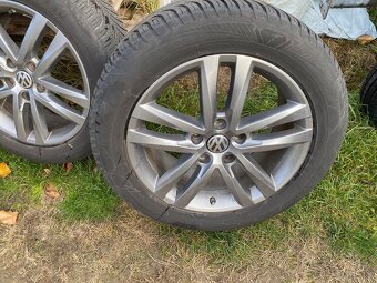 Original sada 5x130, 19”VW Touareg alu disky s Michelin - 2