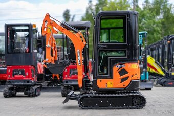 Minibager VIP15 s kabinou – Silný stroj s plným komfortem - 2