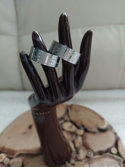 NOVÉ svadobné obrúčky z chirurgickej ocele (osobný odber) - 2