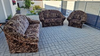 Predám 3-dielnu sedaciu súpravu - 2