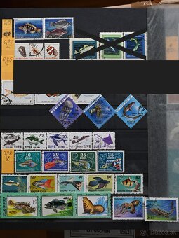 Známky - fauna - ryby a morský život - 2