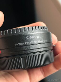 Adapter Canon EF RF. Speedbooster 0.71x - 2