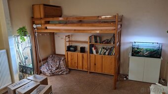 Predám vysokú posteľ s periňákom - 2