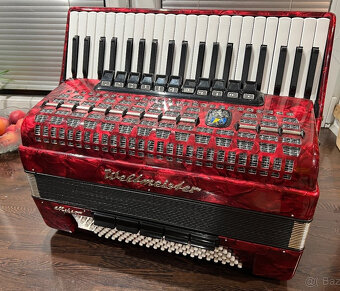 Akordeón Weltmeister Meteor 120 basový - záruka - - 2