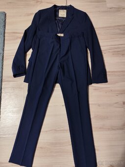 Chlapčenský modrý oblek Zara - 2