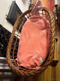 Detská prútená postielka - 2