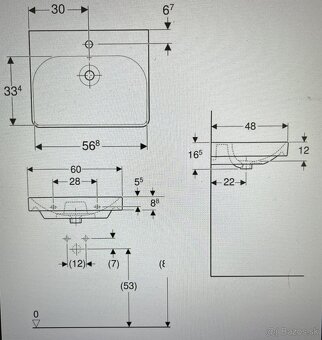 Umývadlo s batériou - 2