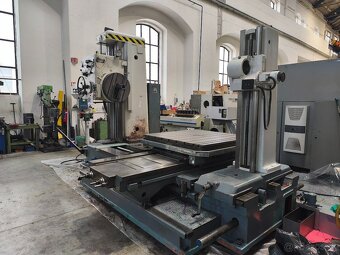 TOS Varnsdorf W 100 A - Vodorovná vyvrtávačka Stolová - 2