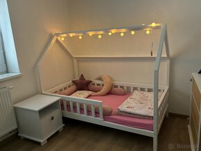 Masívna detská domčeková posteľ - 2