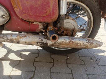 Jawa 350 typ 360 nepojazdný vrak - 2