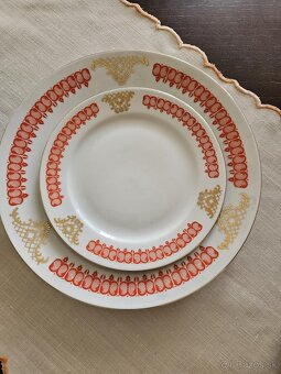 Sada 6 dezertných tanierov - 2