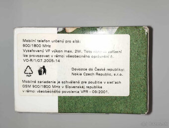 Predám originál box, nabijačku a manuál pre Nokiu 2310 - 2