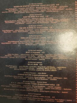 LP platňa - Michael Jackson Thriller - 2