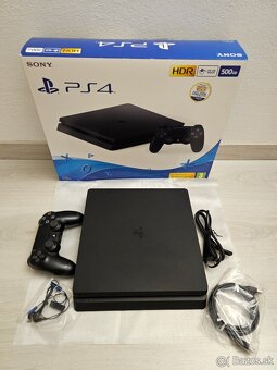 Playstation 4 (Slim) 500GB + hry - 2