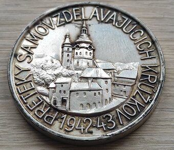 Medaila - Slovenský štát striebro RRR - 2