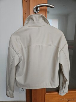 Dámska koženková bunda S - 2