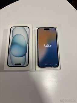 iPhone 15 128GB (modrá) - 2