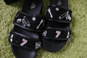 KARL LAGERFELD luxusne damske stylove, trendy, slapky v.38 - 2