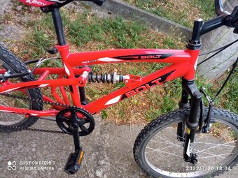 Zachovaly bicykel velkost 20 - 2