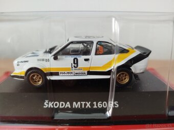 Predám modely škoda 1:43. cena za kus. - 2