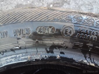 Predám 4ks zimne pneumatiky Barum 195/50R15 - 2