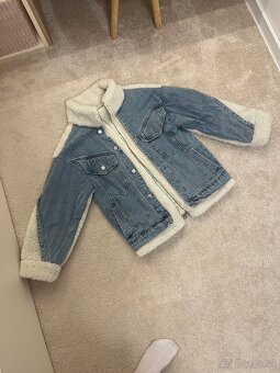 Zimná rifľová bunda - 2