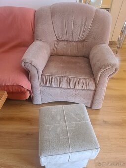 2ks pohodlné kreslá - 2