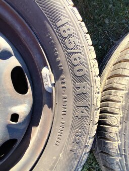 Plechové disky+ pneumatiky - 2