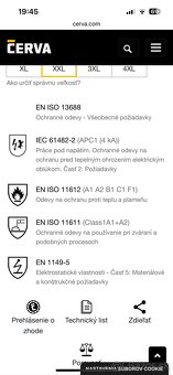 Cerva Multinorm Filter pm 2xl monterkova bluza - 2