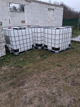 Predám IBC 1000l čisté - 2