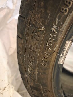 205 45 R17 letné Michelin - 2