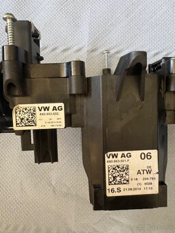 Prepínanie páčky smeroviek a stieračov - 2