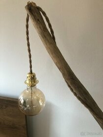 Lampy naplavené drevo - kus prírody u vás doma - 2