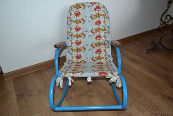 Retro detské hojdacie kreslo - 2