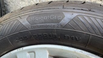 Sada kolies 5x112 R16 Škoda originál, letné PNEU 205/55 R16 - 2