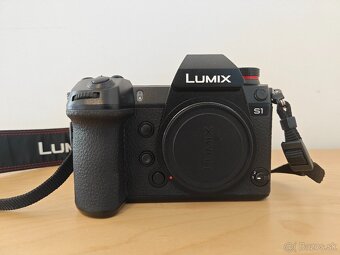Lumix S1, V-Log, závěrka 15000, 2x baterie - 2