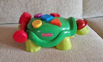 Zatĺkačka korytnačka Fisher price - 2