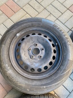 Predám plechové disky 5x112 r15 - 2