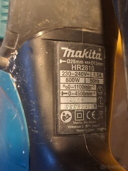 Vŕtacie kladivo, príklepová vŕtačka makita - 2