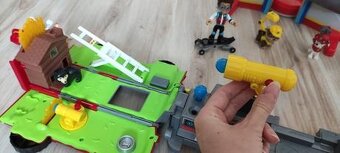 Tlapková patrola veža, spíčkovia, požiarne auto - 2