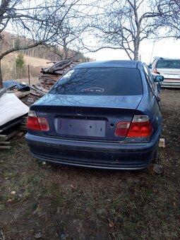 Rozpredám BMW E46 100 kw - 2