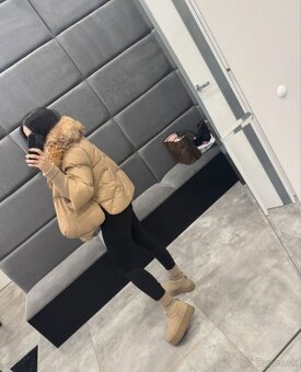 Paperová dámska bunda - 2