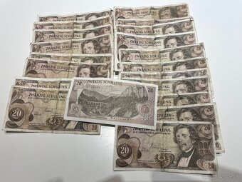 20 schilingove bankovky - 2