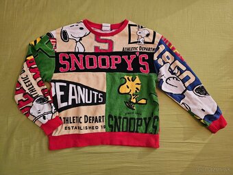 Mikina Zara Peanuts velkost S. Mikina alebo hrubšie tričko - 2