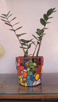 Mozaikový kvetináč - 2