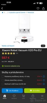 Xiaomi robot vacuum x20 pro - 2