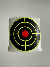 Samolepiace reflexne terce zelene cervene priemer 76mm - 2