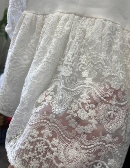 Predám šatočky + vecičky na krst veľ.62 - 2